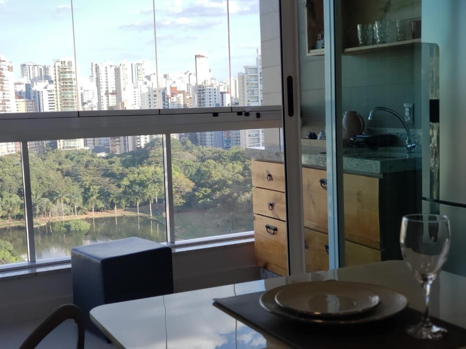 Gaia - Jacuzzi Privativa - Linda Vista Apartment Гояния Екстериор снимка